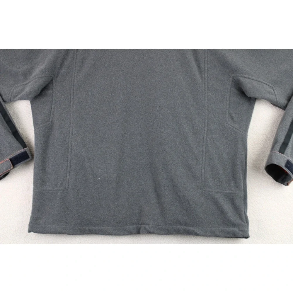 VTG Triple Five‎ Soul Mens Gray Fleece Full Zip Jacket Track Style Size XXL